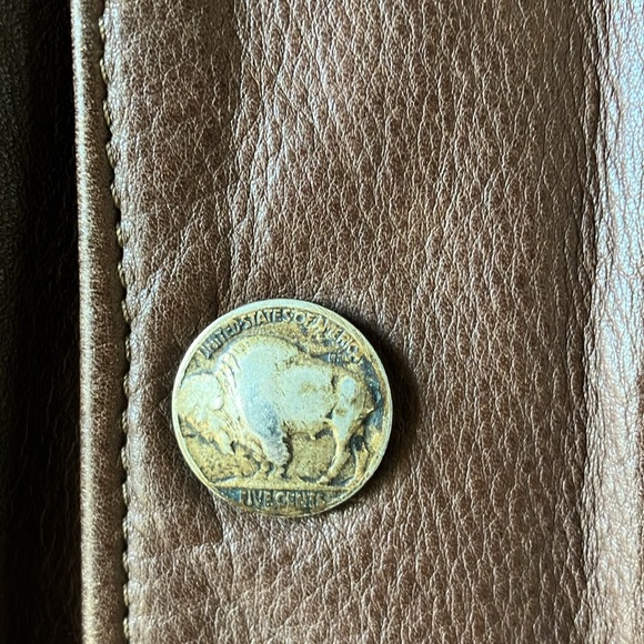 Art’s Riding Apparel Men’s Leather Vest Brown Size L - Picture 7 of 16